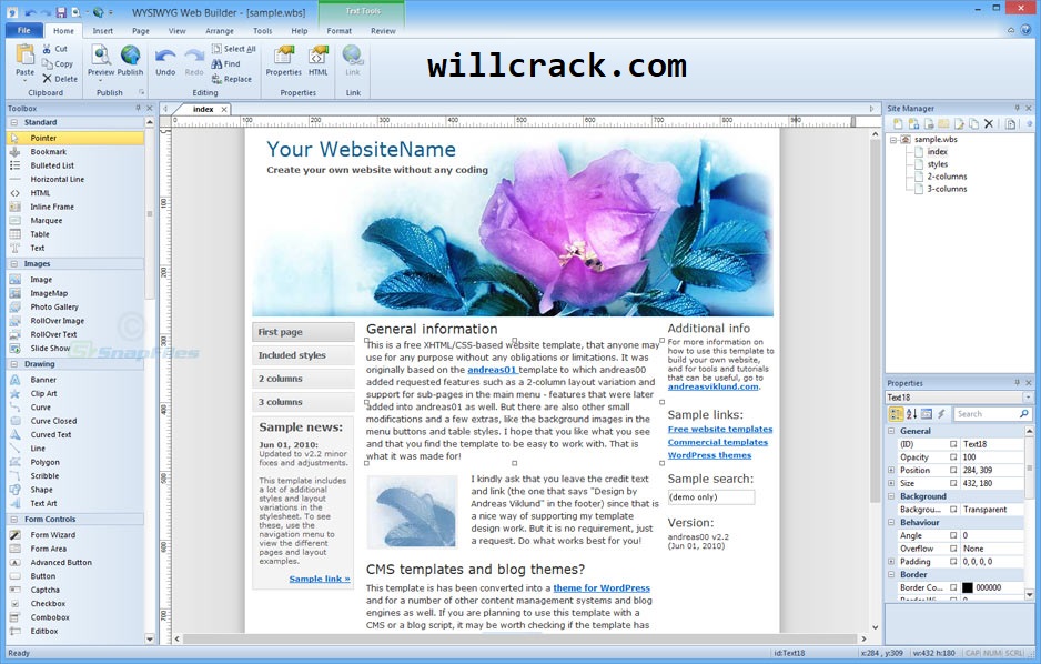 WYSIWYG Web Builder Full Indir